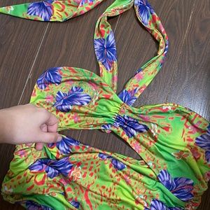 I Am Gia Isabella Hibiscus Top